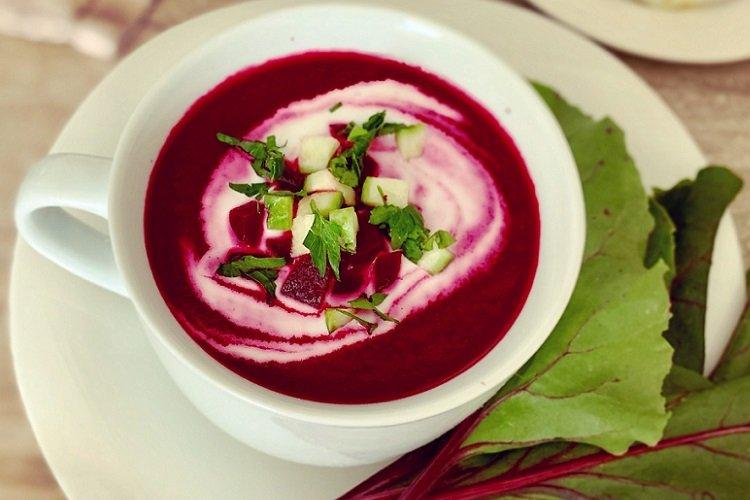 Rote Bete Gazpacho