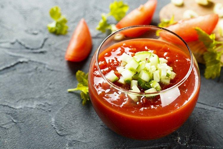 Gazpacho mit Sellerie