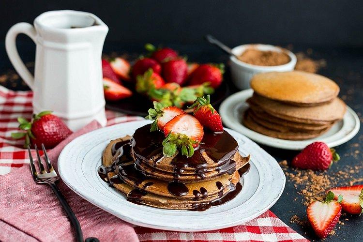 Panqueques de chocolate