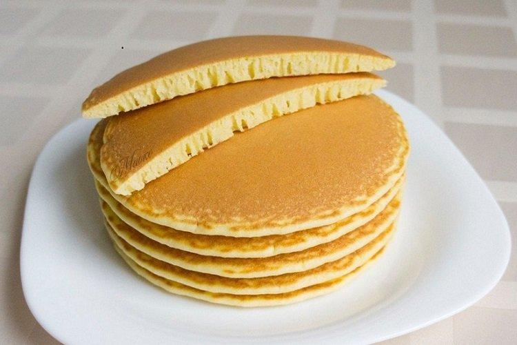 Panqueques aromáticos sin mantequilla