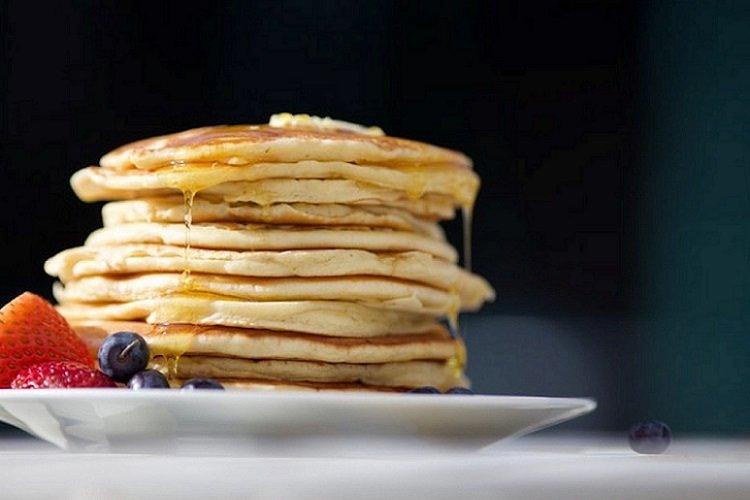Panqueques con bicarbonato de sodio