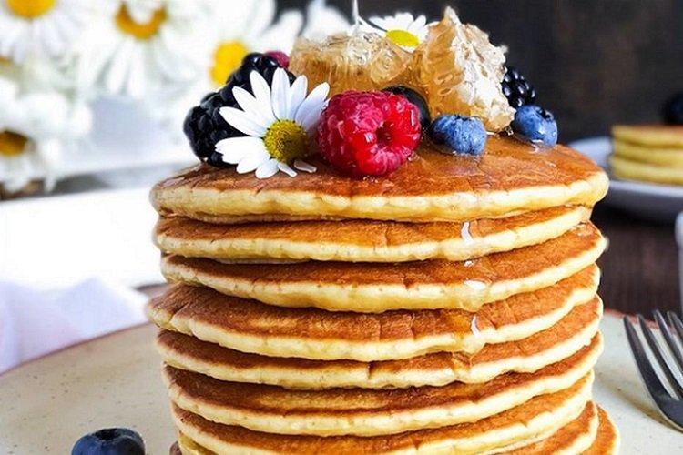 Panqueques con kéfir