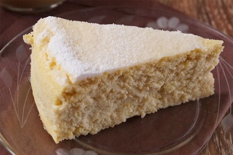 Cazuela de requesón dietética