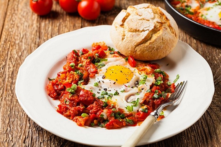 Shakshuka con calabacín