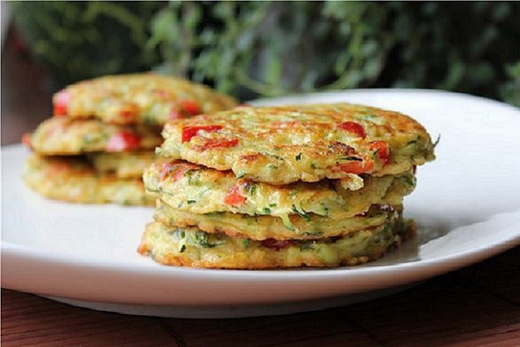 Potato, Bacon, and Herb Pancakes