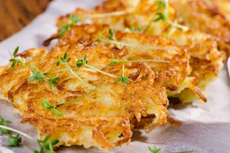 Baked Potato Pancakes