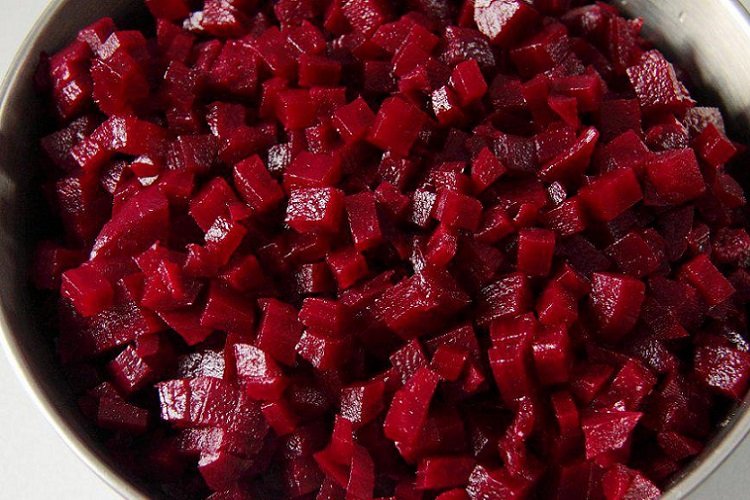 Remolacha encurtida para vinagreta