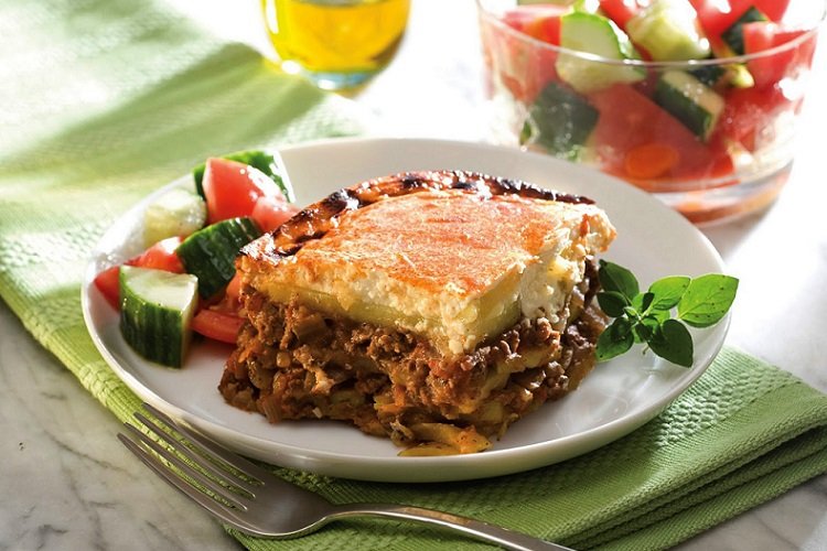 Moussaka with Celery