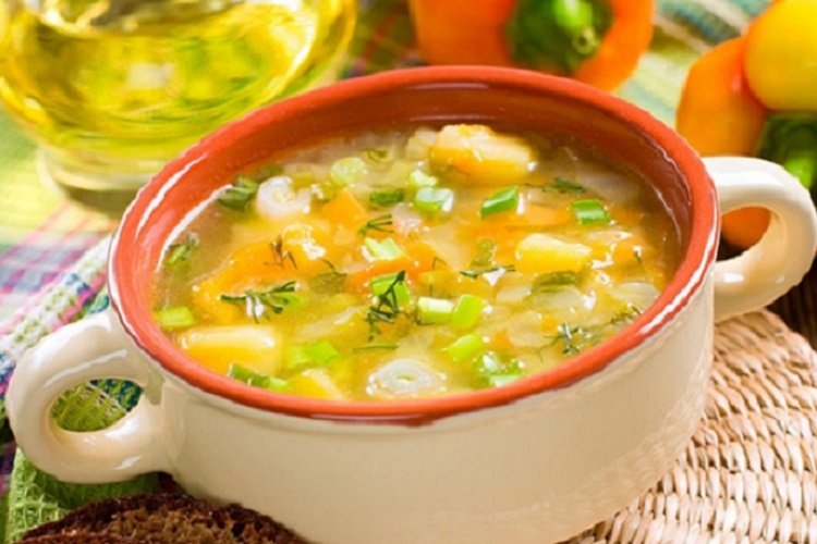 Minestrone mit Limette