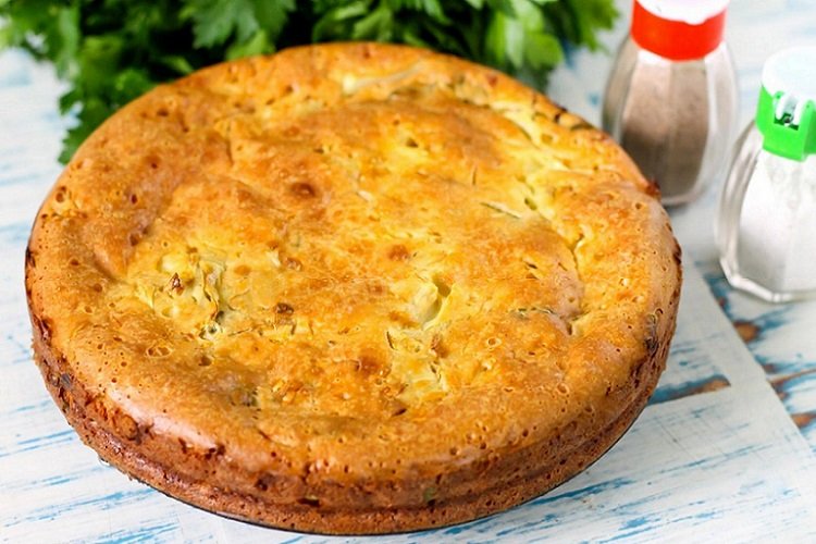Pastel de repollo relleno magro
