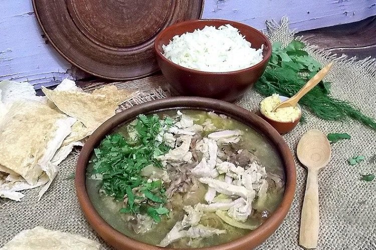 Khash de diferentes tipos de carne