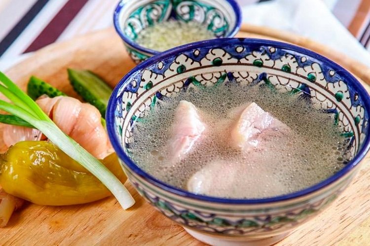 Khash con vodka