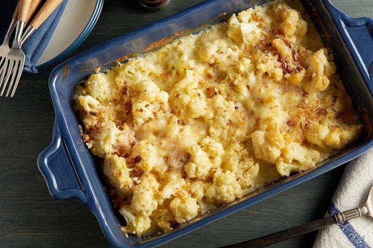 Cauliflower Casserole with Buckwheat