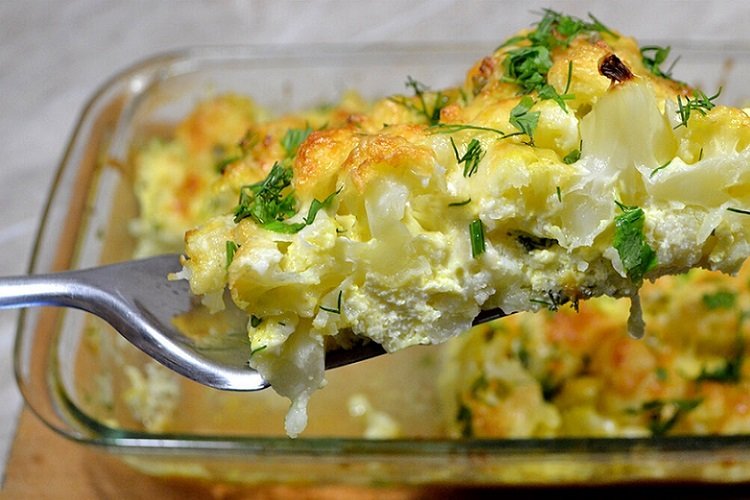 Cauliflower and Potato Casserole