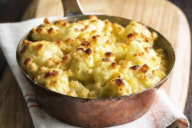 Cauliflower Casserole with Chicken Liver