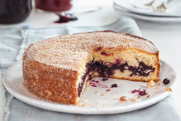 Pastel de kéfir sin huevos