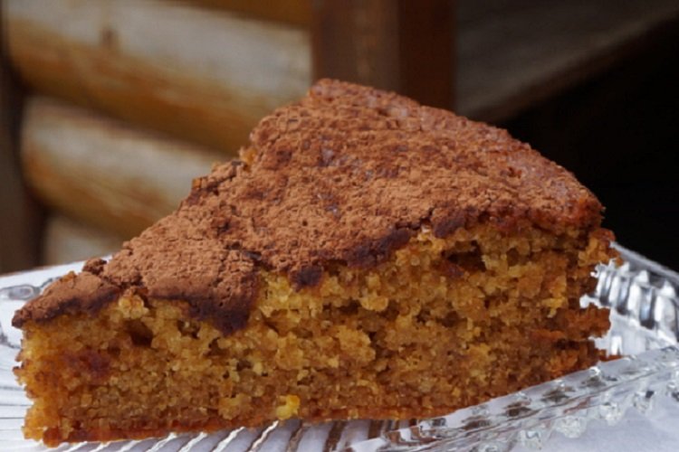 Pastel «Tronco podrido»