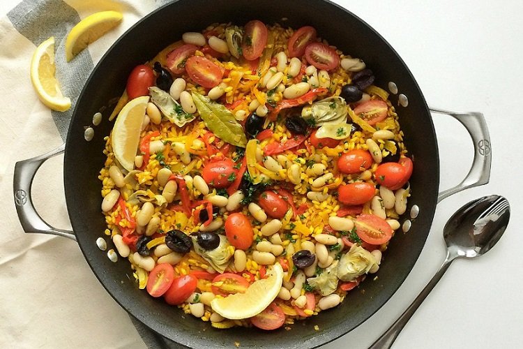 Gemüse-Paella