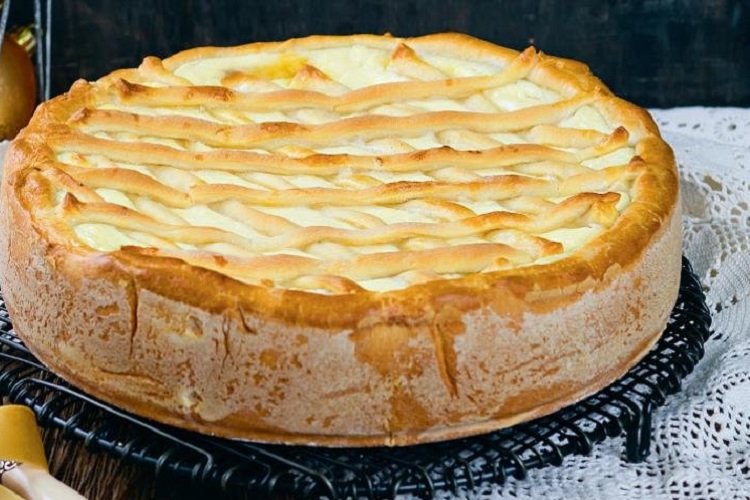 Tarta de requesón esponjosa