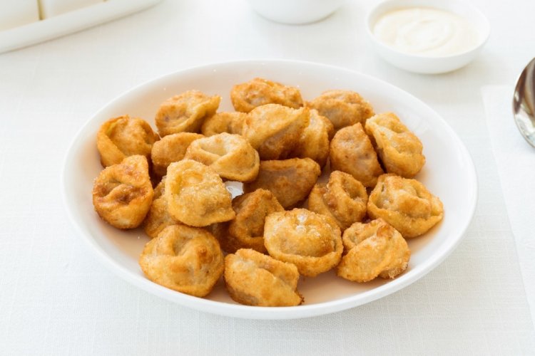 Crispy Fried Pelmeni in Breadcrumbs