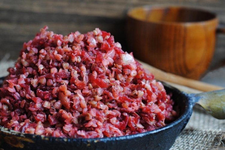 Buchweizen mit Roter Bete im Multikocher