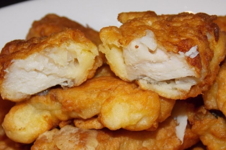 Egg White and Starch Batter for Fish
