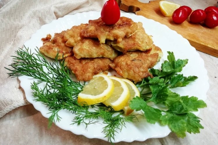 Fish Batter with Cheese, Soy Sauce, and Spices