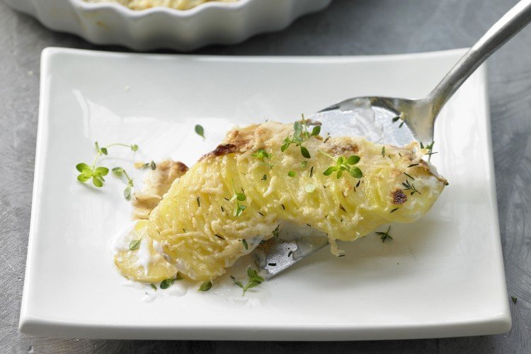 Gratinado de patatas a la saboyana
