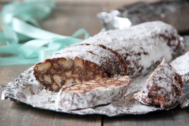 Salchicha de chocolate «Sabor de la infancia»