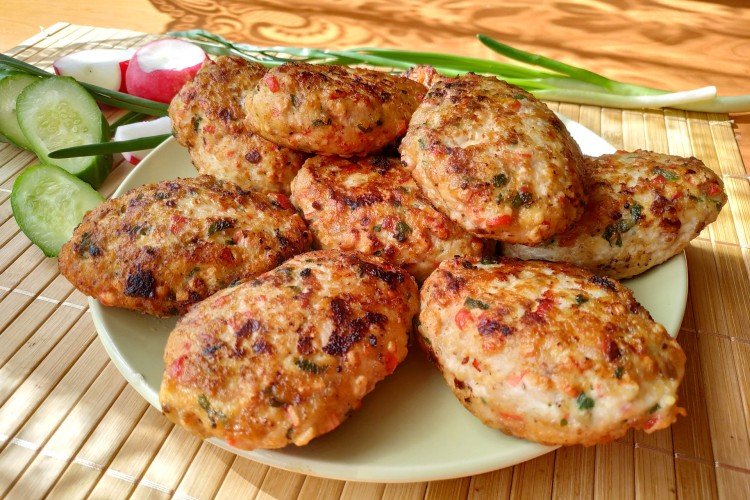Crab Stick Cutlets with Oatmeal