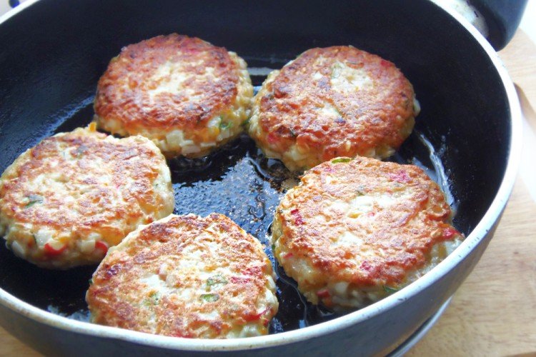 Crab Stick and Sausage Cutlets