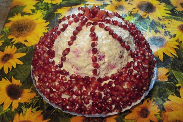 Salat „Monomach-Mütze“