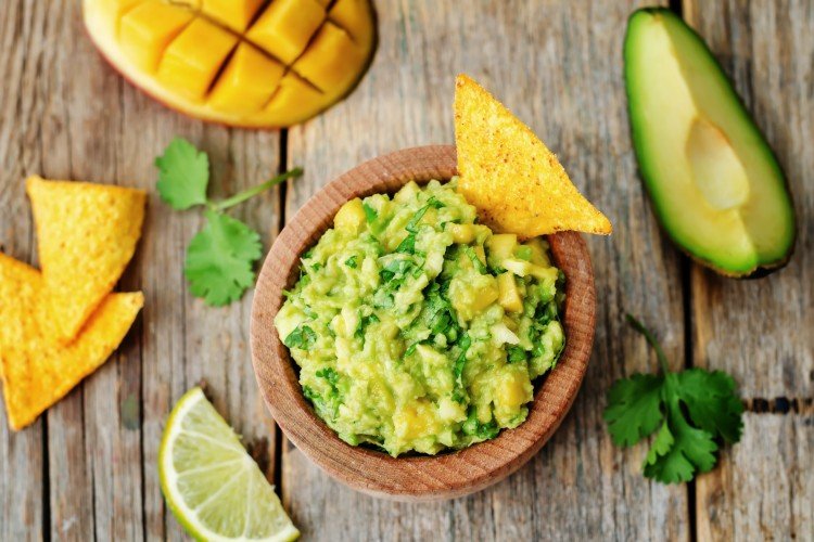 Guacamole mit Mango