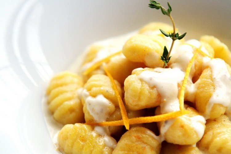 Pea Gnocchi