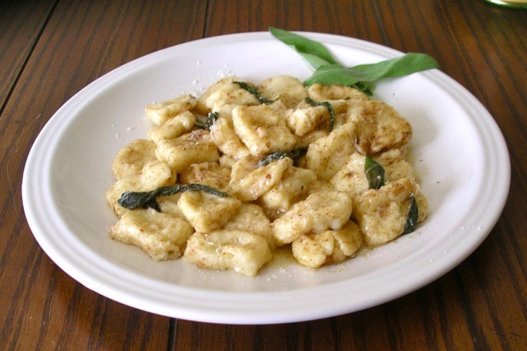 Potato and Mushroom Gnocchi