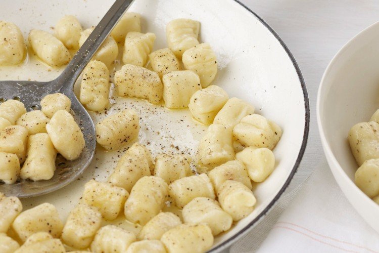 Chicken, Potato, and Hard Cheese Gnocchi