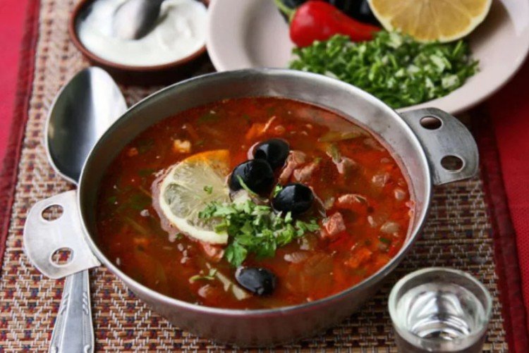 Homemade Meat Solyanka