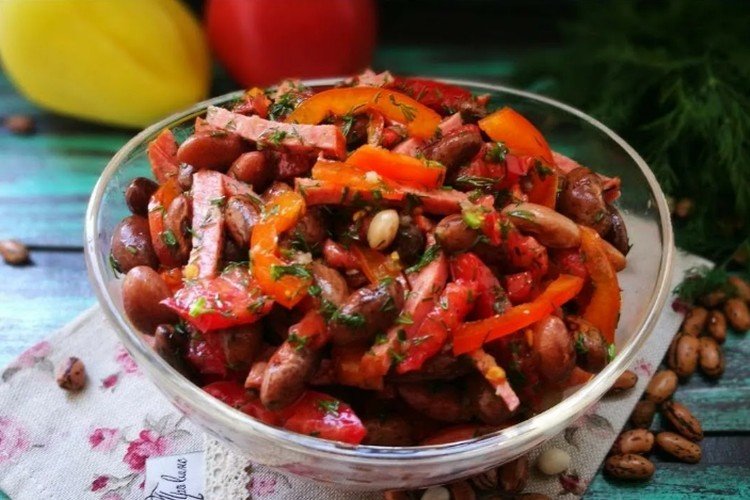 Tbilisi Salad with Ham