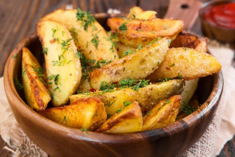 New Country-Style Potatoes in the Oven