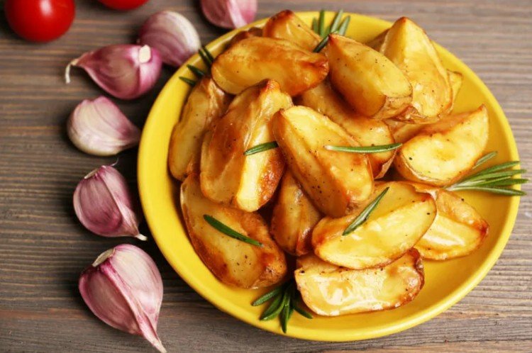 Country-Style Potatoes Baked in Soy Sauce
