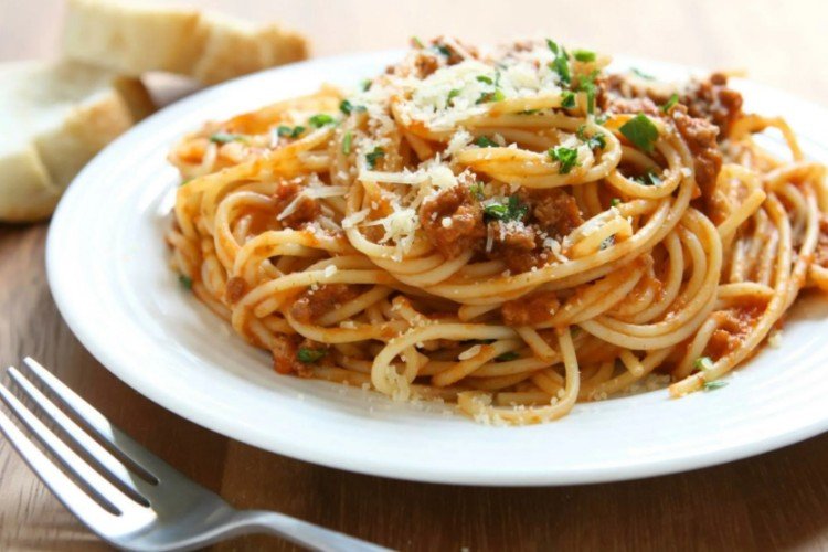 Navy-Style Pasta with Mince and Parmesan