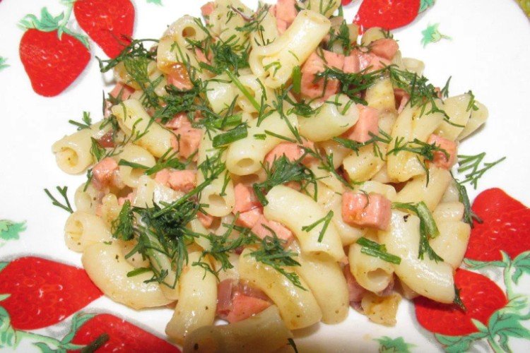 Navy-Style Pasta with Sausage