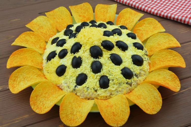 Einfaches Rezept für den „Sonnenblumen“-Salat