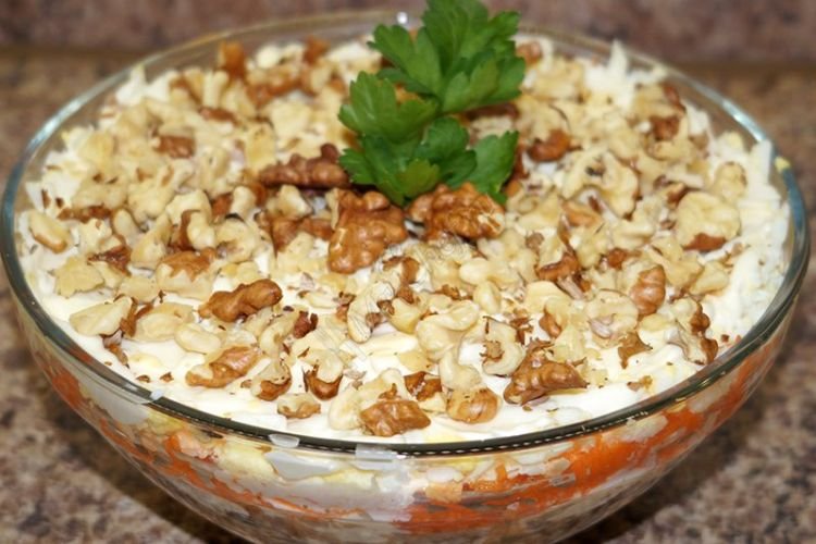 Ensalada «Francesa» con nueces