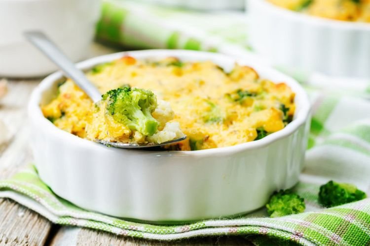 Broccoli Omelet in the Oven
