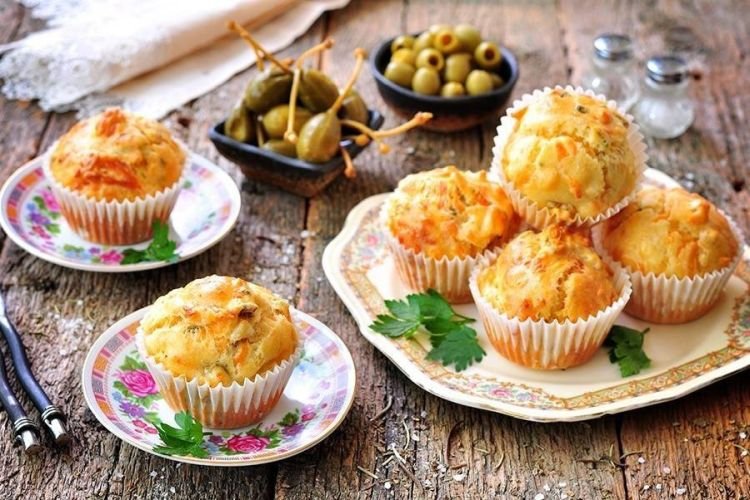 Käse-Cupcakes