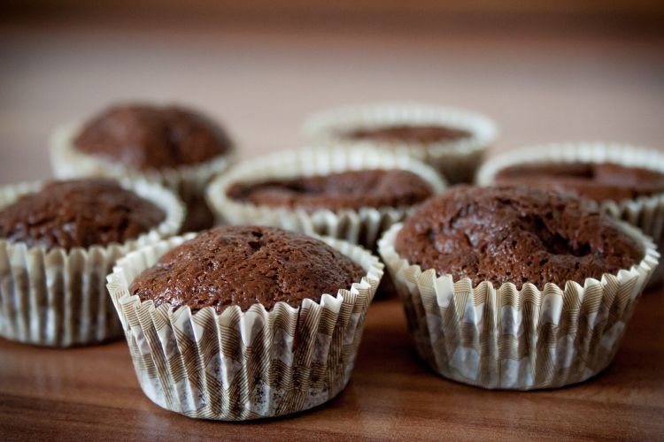 Schokoladen-Cupcakes