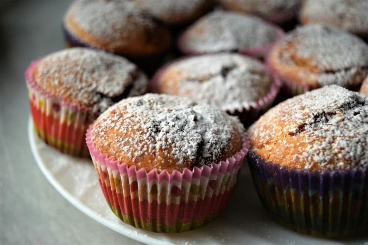 Cupcakes mit Sauerrahm
