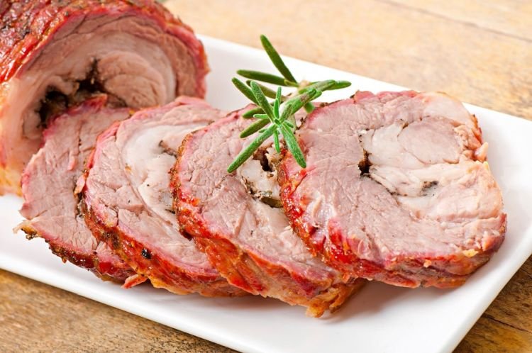 Schweinefleisch-Hackbraten