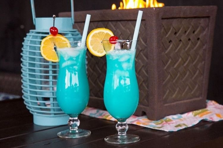 Alkoholfreie Blaue Lagune